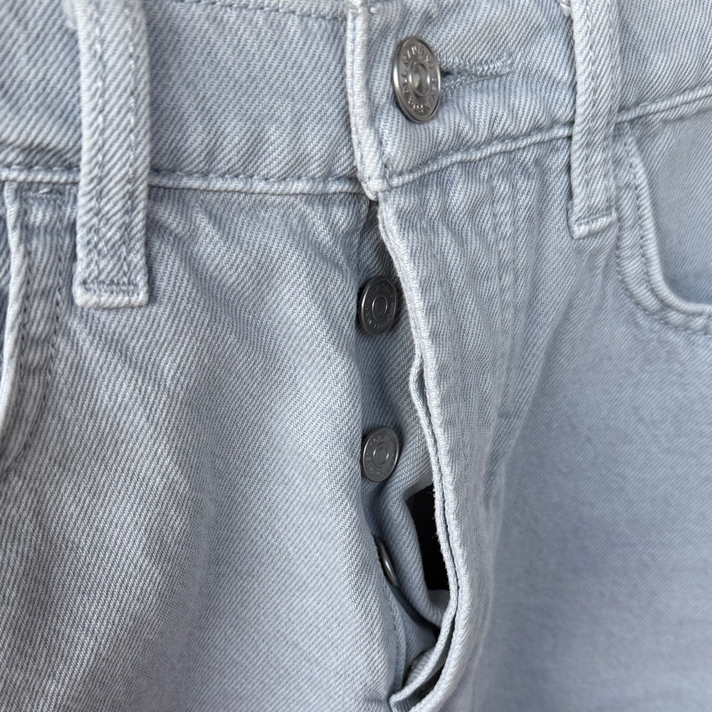 7 for all Mankind Light Blue Denim Women Shorts - Picture 5 of 11